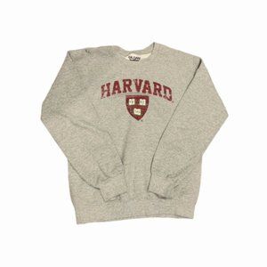 Vintage Harvard University Crewneck, Adult Mens Small, College Apparel, Reworked